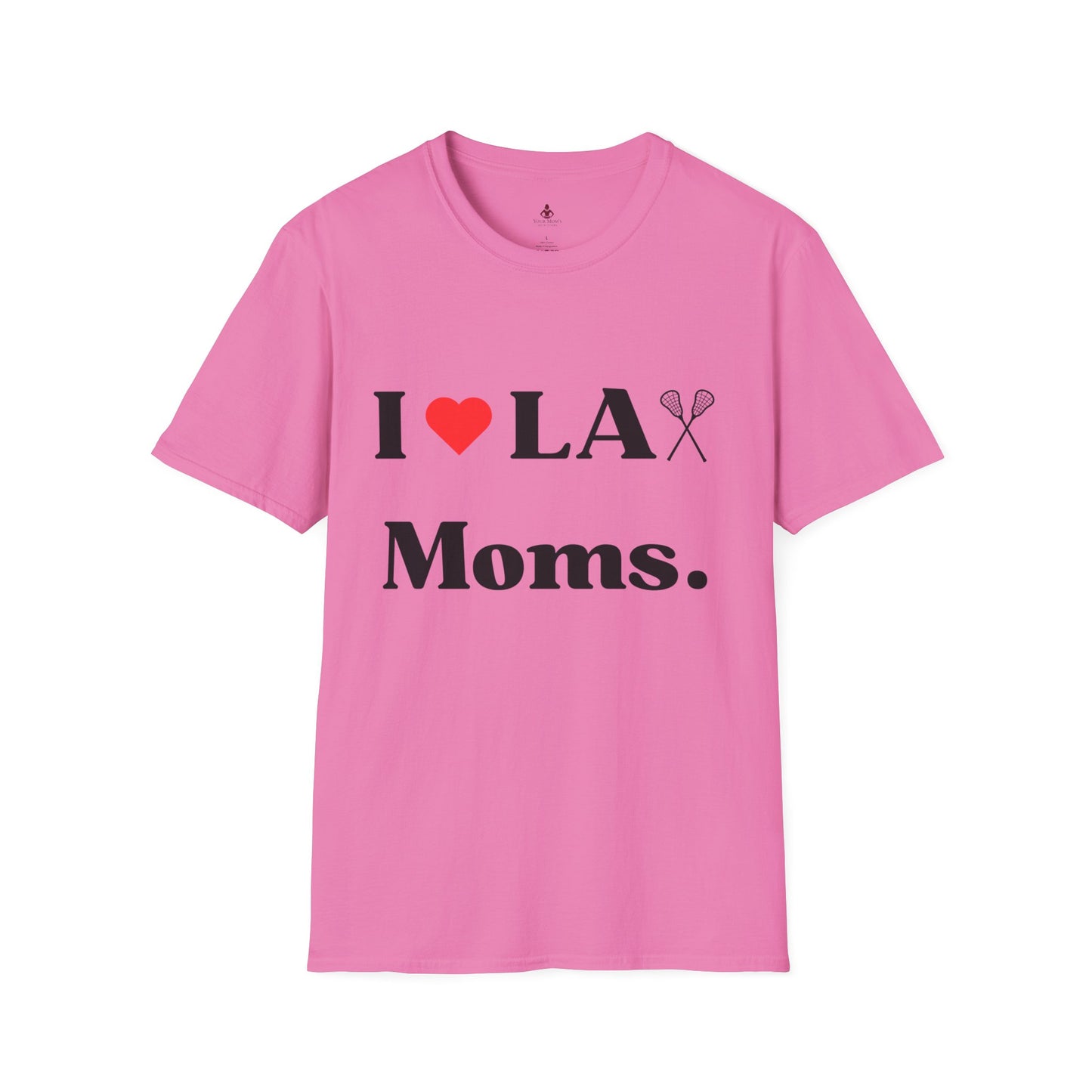 'I Love LAX moms' - Unisex Softstyle T-Shirt - Lacrosse - Your Mom's Outfitters