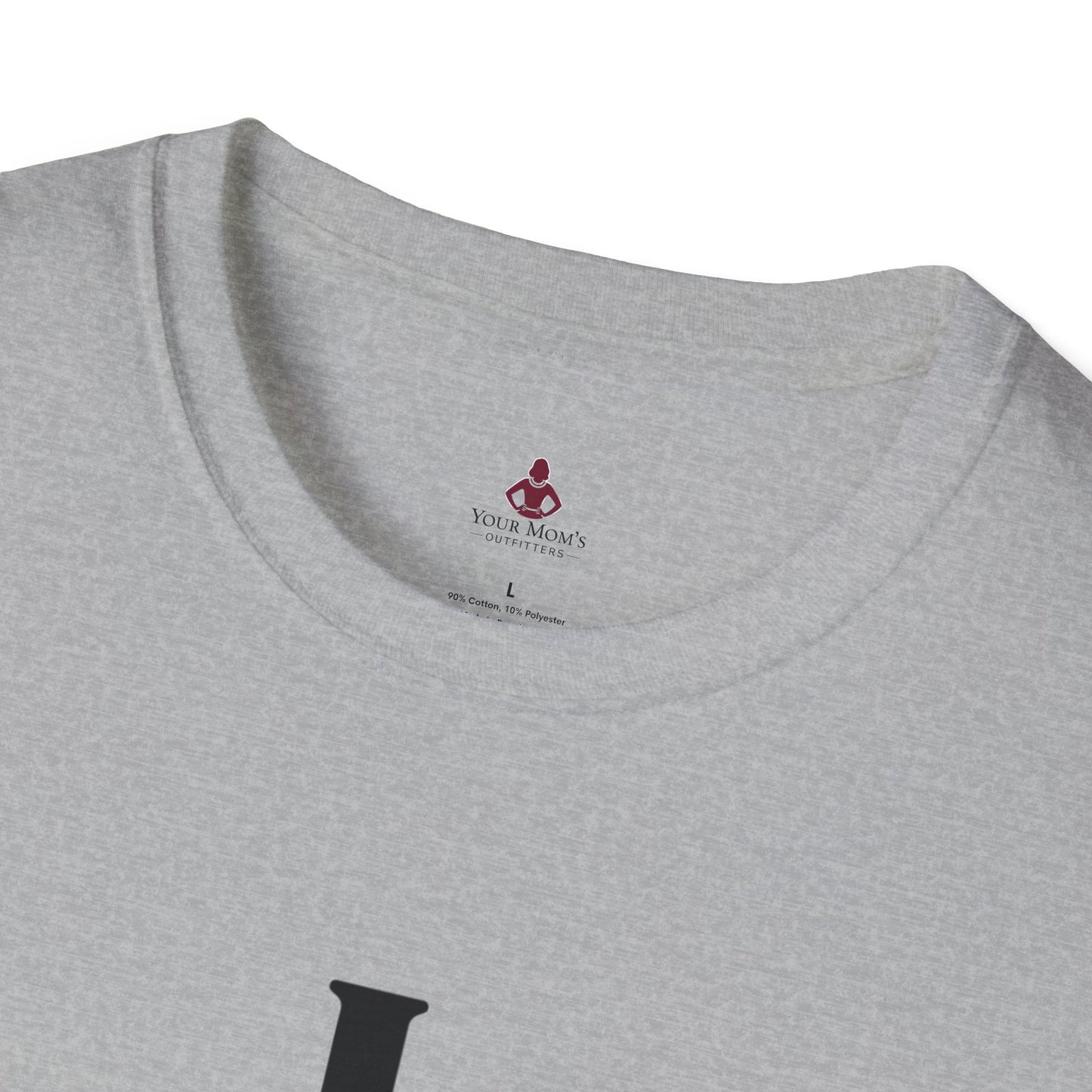 'I LOVE hoops MOMS' - Unisex Softstyle T-Shirt - basketball - Your Mom's Outfitters