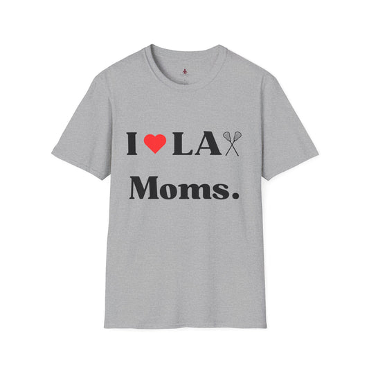 'I Love LAX moms' - Unisex Softstyle T-Shirt - Lacrosse - Your Mom's Outfitters