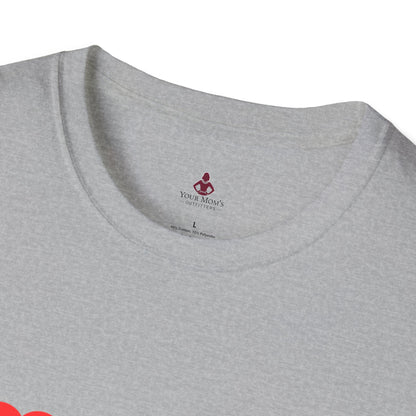 'I Love LAX moms' - Unisex Softstyle T-Shirt - Lacrosse - Your Mom's Outfitters