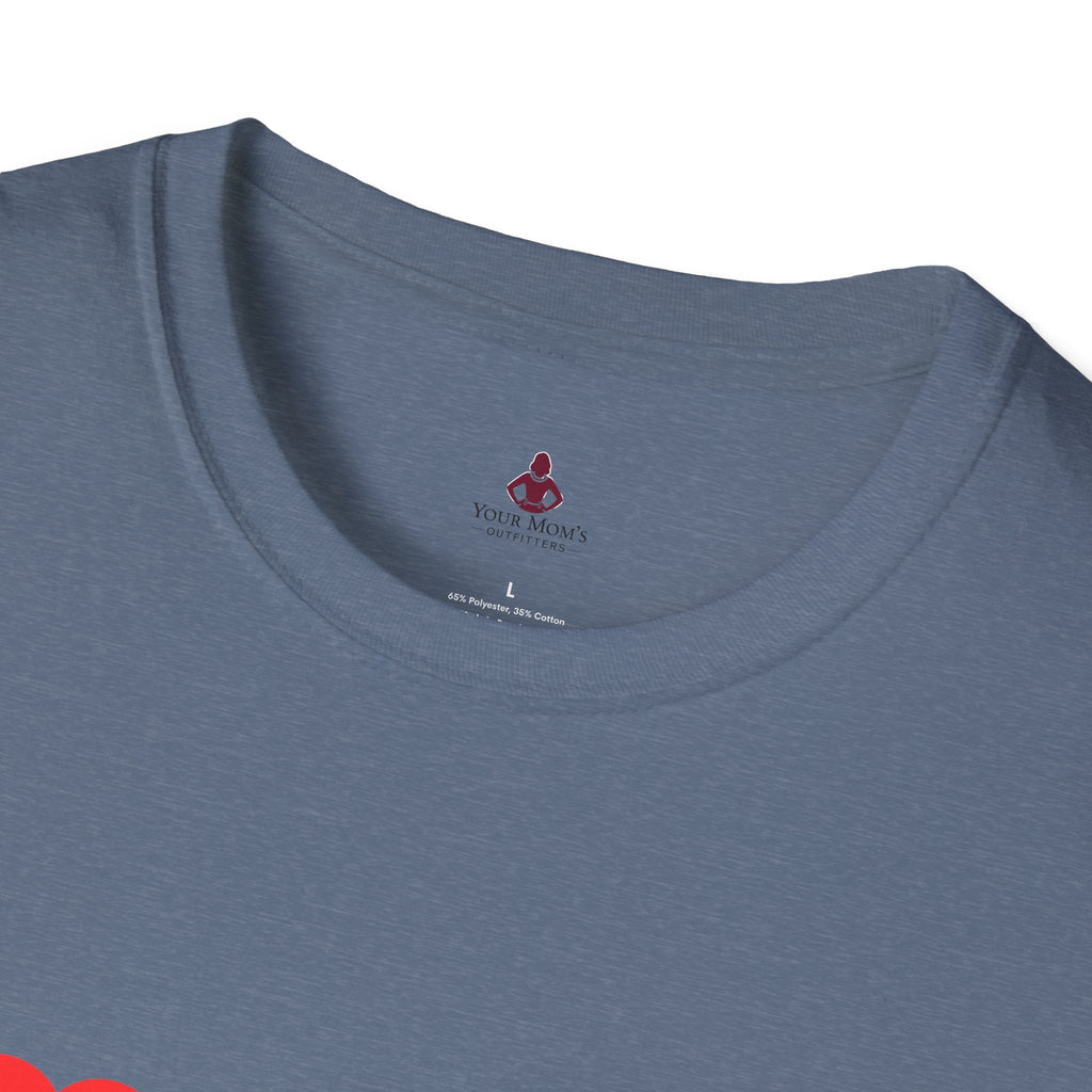 'I Love LAX moms' - Unisex Softstyle T-Shirt - Lacrosse - Your Mom's Outfitters