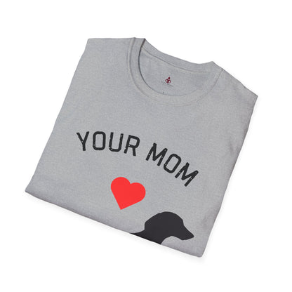 Your Mom Loves Wieners - Wiener Dog  T-Shirt, Funny, Unisex Pet Tee, Dachshund - Your Mom's Outfitters