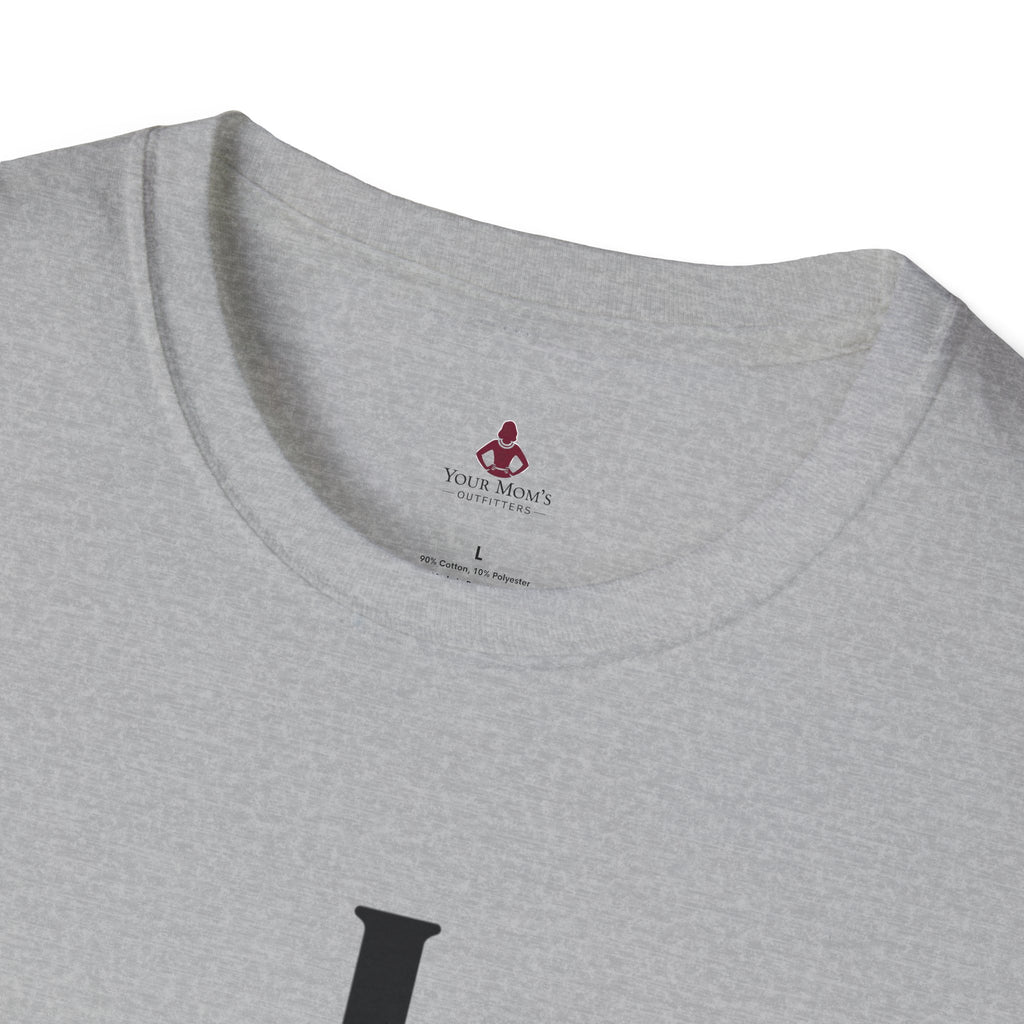 I love Football MOMS - Unisex Softstyle T-Shirt - Your Mom's Outfitters