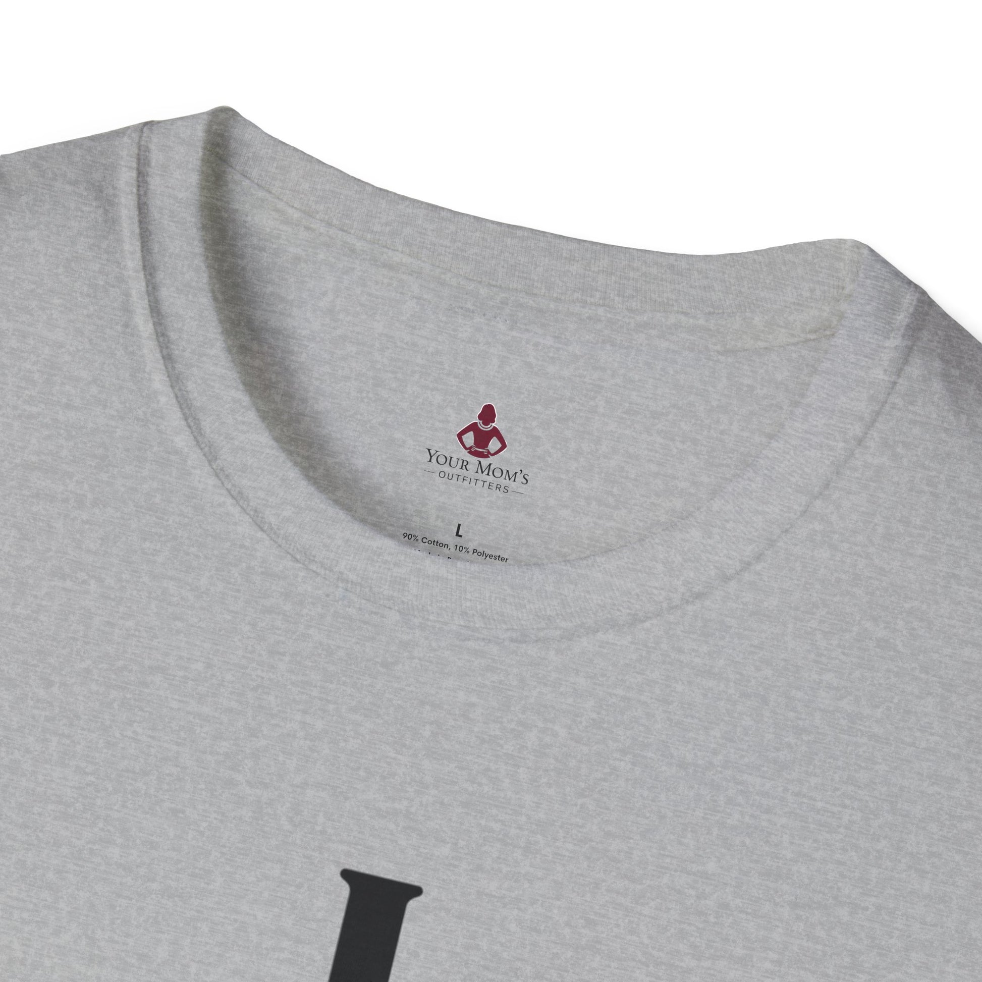 I love Football MOMS - Unisex Softstyle T-Shirt - Your Mom's Outfitters
