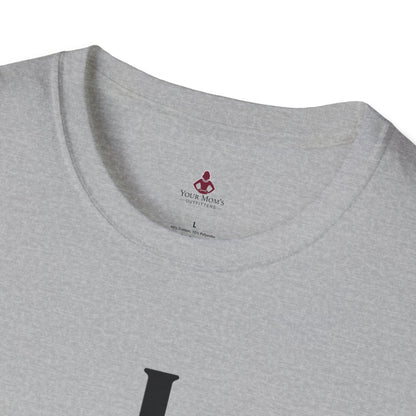 I love Football MOMS - Unisex Softstyle T-Shirt - Your Mom's Outfitters