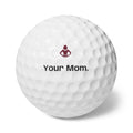 YOUR MOM - Custom Golf Balls Set - 6pcs - Perfect Gift for Golf Moms - Your Mom's Outfitters