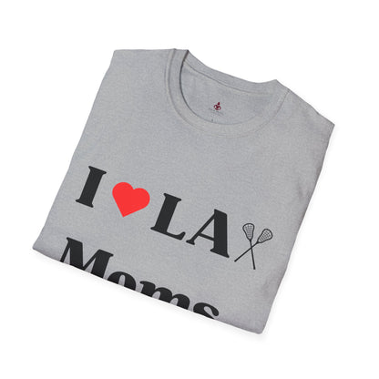 'I Love LAX moms' - Unisex Softstyle T-Shirt - Lacrosse - Your Mom's Outfitters